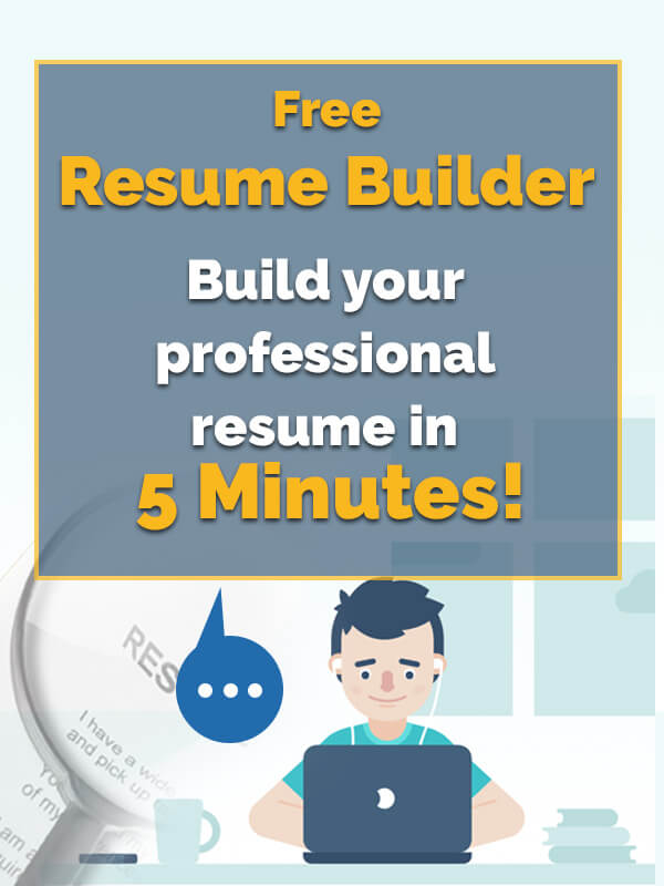 Build You Resume in 5 Minutes