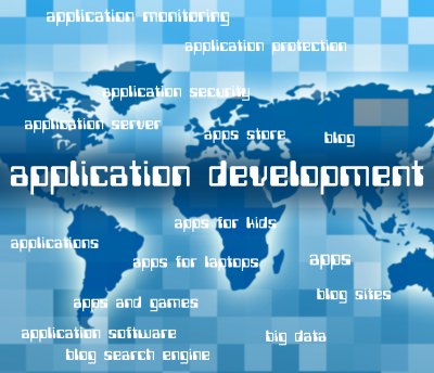 Application Development Showing Applications Apps And Program