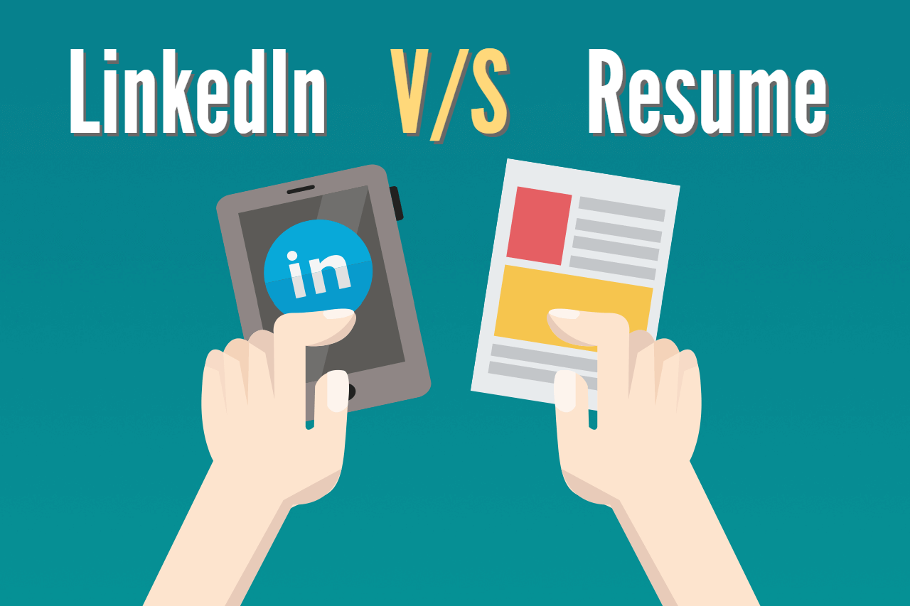 resume and linkedin profile writing how different should they be