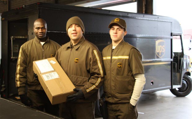 Driver helper at UPS