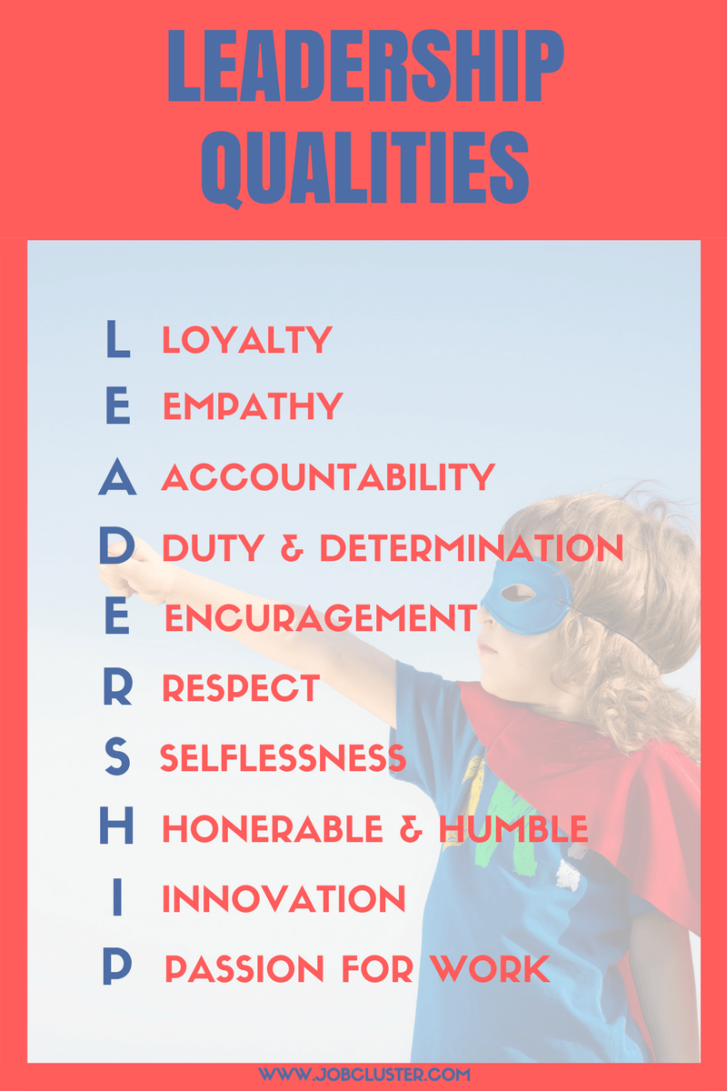 Leadership Qualities