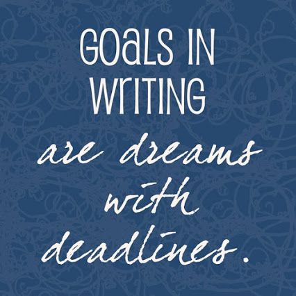 Goals in Writing