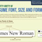The Perfect Resume Font, Size and Formats [INFOGRAPHIC]