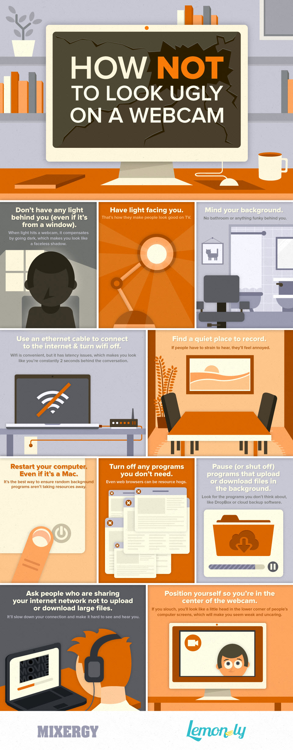 Video Interview Tips- Infographic