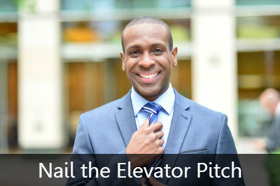 getting ready for elevator pitch