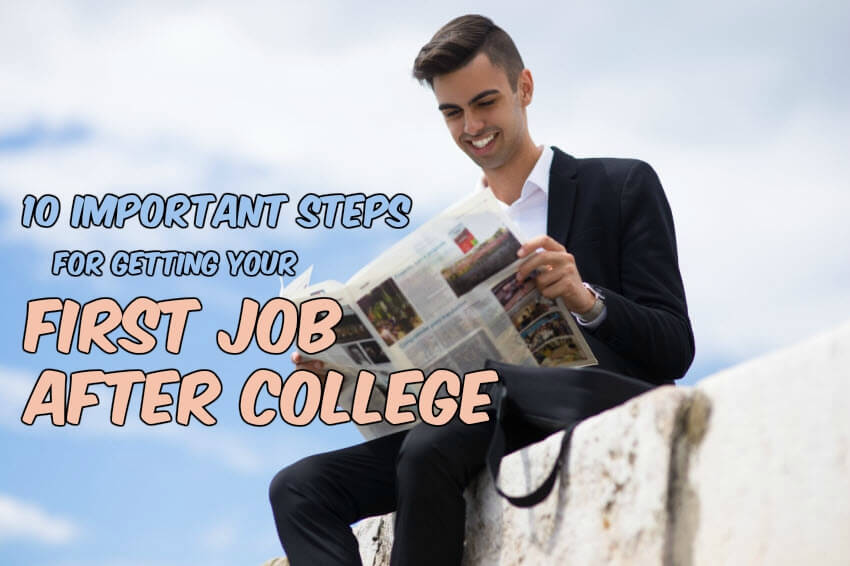 Tips to Getting Your First Job after College