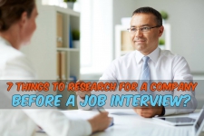 What to Research for a Company Before a Job Interview?